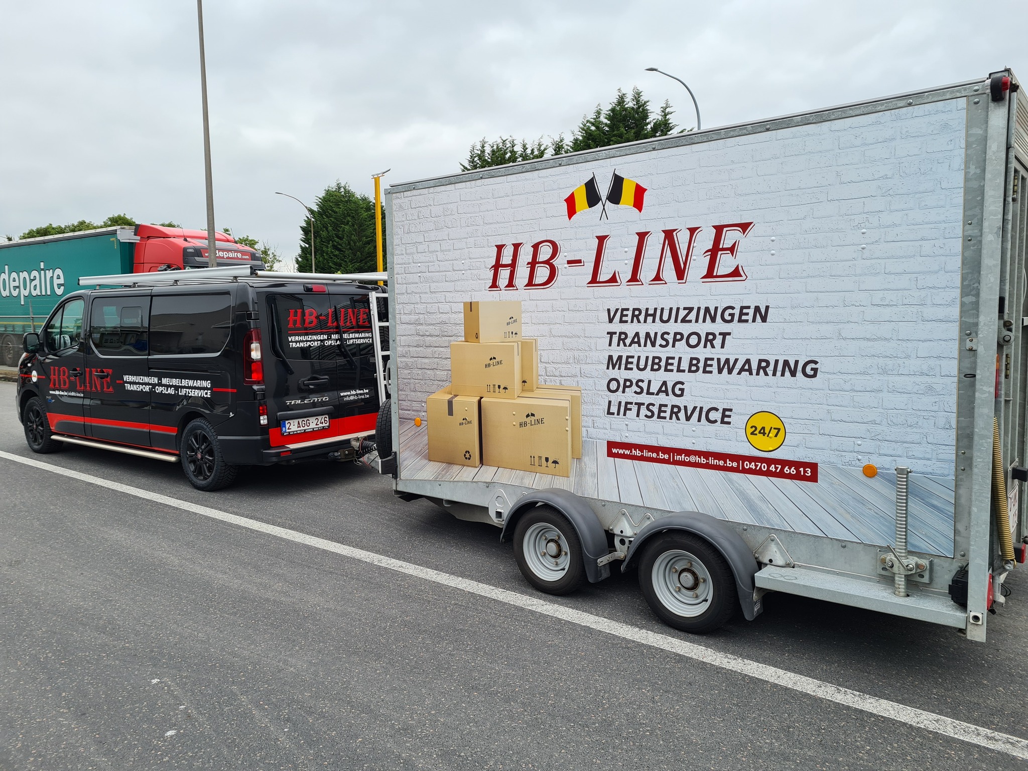 Ifor Williams Trailer van HB-LINE